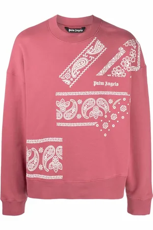 Palm Angels Afslappet sweatshirt med paisleytryk