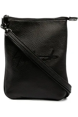 YOHJI YAMAMOTO Skuldertaske med broderet logo