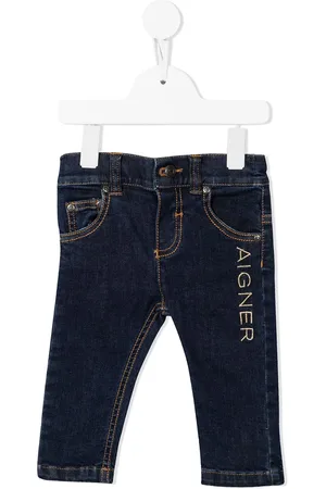 Aigner Jeans med lige pasform og broderet logo