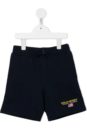 Ralph Lauren Jersey-shorts med broderet logo
