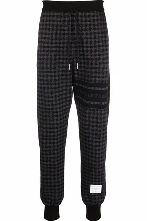 Thom Browne Houndstooth-ternede joggingbukser