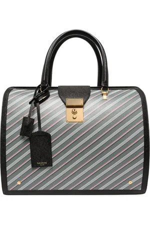 Thom Browne Dokumentmappe med diagonal stribe