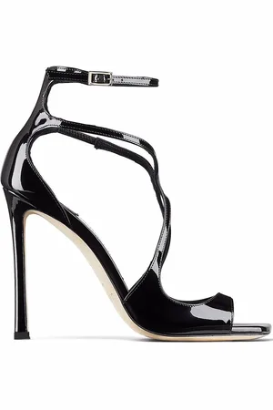 Jimmy Choo Azia 110mm sandaler med firkantet stel