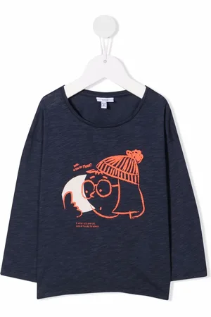 KNOT Langærmet Moon Advice T-shirt med grafisk tryk