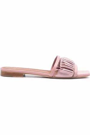 MALONE SOULIERS Lædersandaler med samledetalje