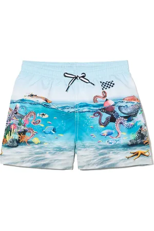 Molo Badeshorts med grafisk tryk