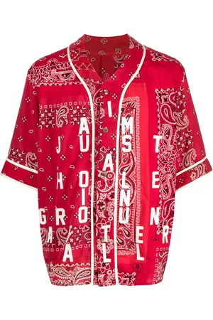 READYMADE Skjorte med bandana-tryk