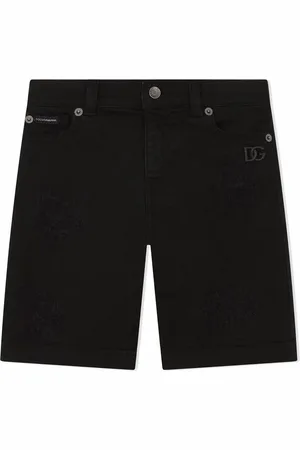 Dolce & Gabbana Denimshorts med slitageeffekt