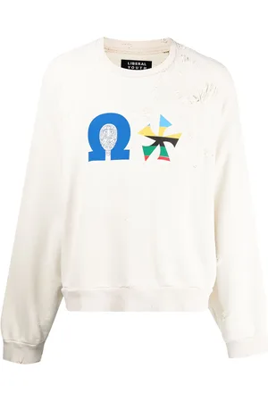 Liberal Youth Ministry Sweatshirt med slitageeffekt