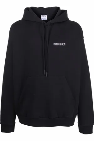 MARCELO BURLON Hættetrøje med korsmotiv