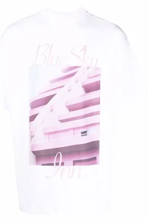 BLUE SKY INN Kortærmet T-shirt med logotryk