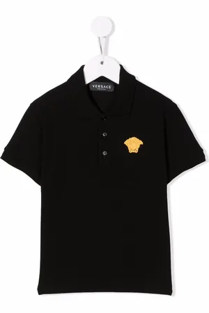 VERSACE Polotrøje med Medusa-broderi