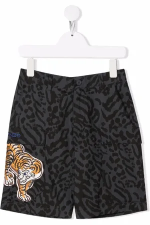 Kenzo Shorts med tigertryk