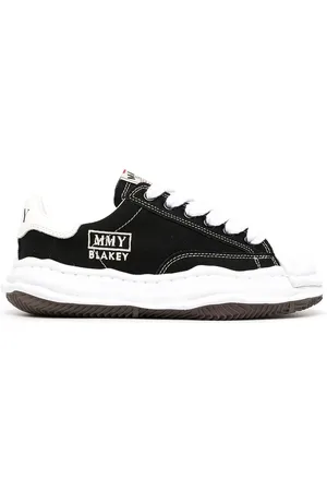 Maison Mihara Yasuhiro Blakey sneakers med kontrastfarvet tåkappe
