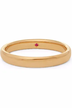 ANNOUSHKA 3mm ring i 18 karat guld med rubin