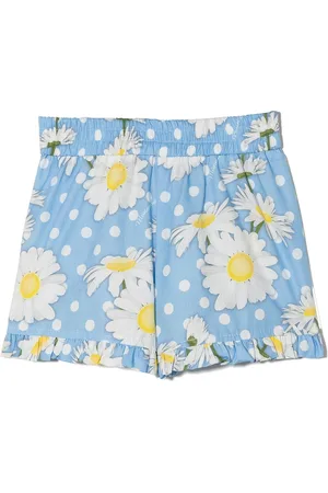 MONNALISA Blomstrede shorts med flæser
