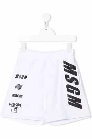 Msgm Bermuda-shorts med logo