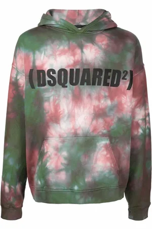 Dsquared2 Hættetrøje med batiktryk