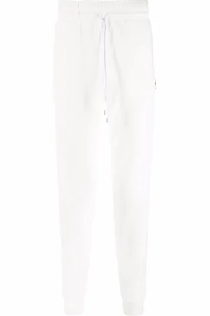 Maison Kitsuné Smalle joggingbukser med logomærke