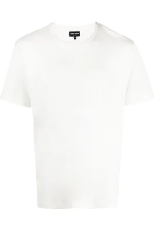 Giorgio Armani T-shirt med broderet logo