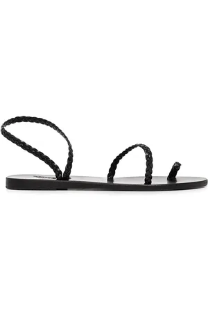Ancient Greek Sandals Eleftheria sandaler i flettet læder