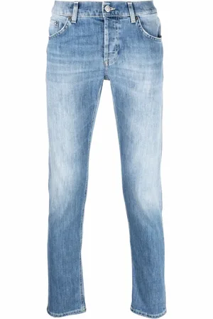 Dondup Stenvaskede jeans med lige ben