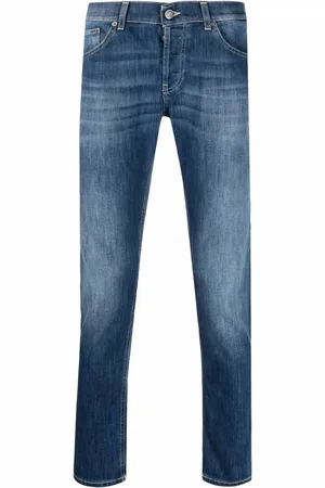 Dondup Mørkvaskede jeans med lige ben