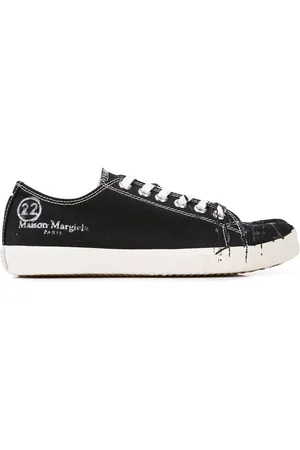 Maison Margiela Tabi sneakers med malingssprøjt