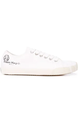 Maison Margiela Tabi sneakers med malingssprøjt