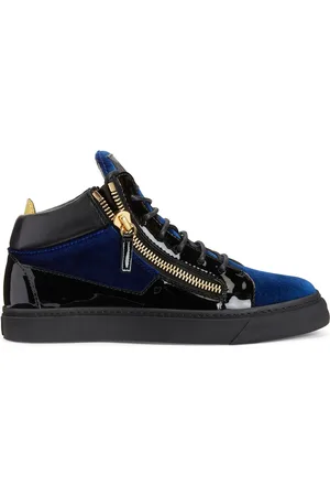 Giuseppe Zanotti Mid-top Kriss sneakers med paneler