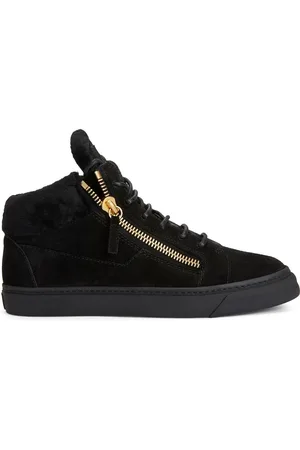 Giuseppe Zanotti Mid-top Kriss sneakers i ruskind