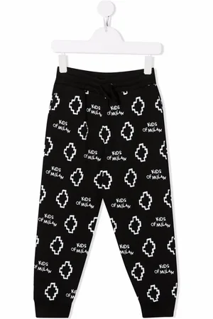 MARCELO BURLON Joggingbukser med heldækkende logotryk