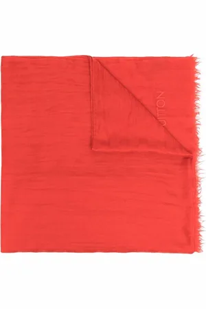 LOUIS VUITTON Pre-owned frynset sjal i kashmir fra 2010