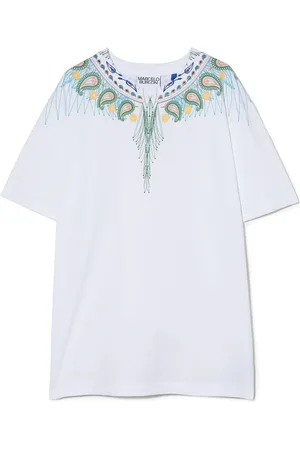 MARCELO BURLON T-shirt med vingetryk