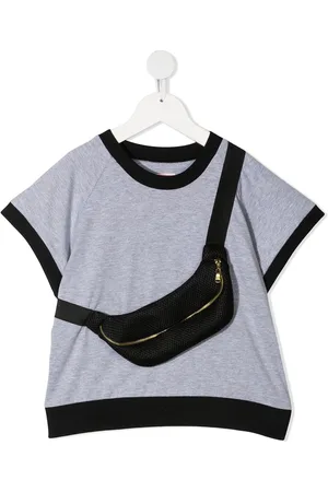 Wauw Capow by Bangbang Ray T-shirt med pung-detalje