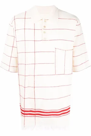 Maison Margiela Polo med striber