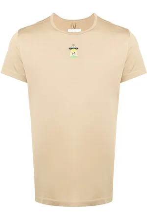 DOUBLET Kortærmet T-shirt med rumskib-broderi