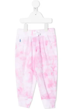 Ralph Lauren Joggingbukser med batiktryk