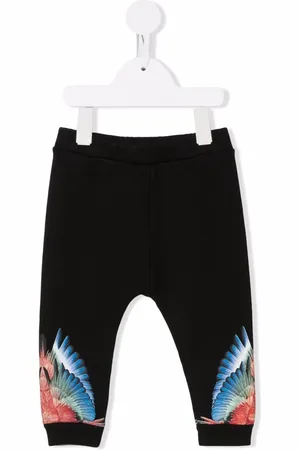 MARCELO BURLON Joggingbukser med vingetryk