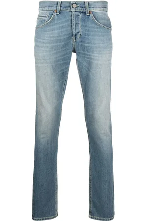 Dondup Stenvaskede jeans med lige ben