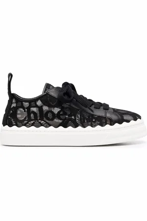 Chloé Low-top Lauren sneakers med blonde