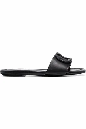 Twin-Set Flade sandaler med logoplade