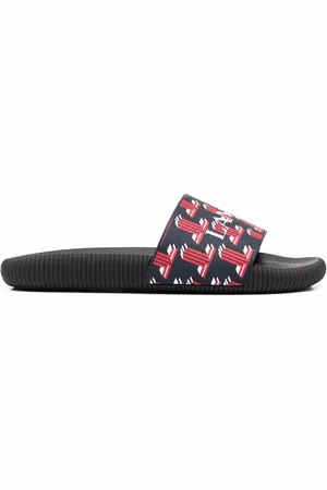 Lanvin Sandaler med åben tå og monogram-logotryk