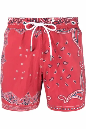 Etro Badeshorts med bandana-tryk