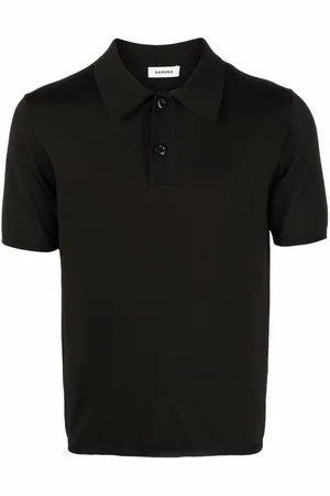 Sandro Kortærmet polo med spids krave