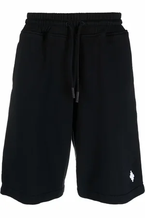 MARCELO BURLON Træningsshorts med broderet motiv
