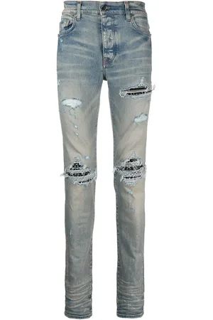 AMIRI MX1 skinny jeans med slitageeffekt