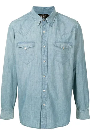 Ralph Lauren Denimskjorte med klassisk krave