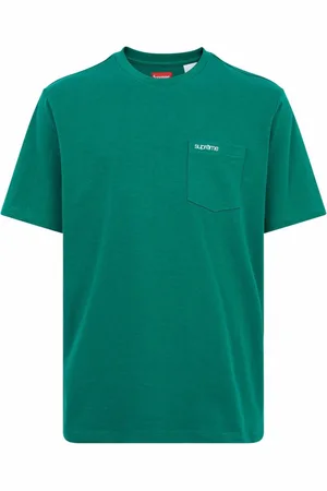 Supreme Kortærmet T-shirt med lomme