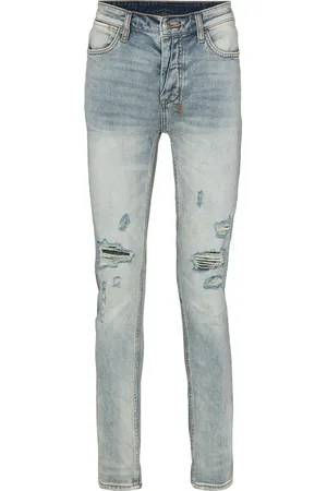 KSUBI Skinny-jeans med slitageeffekt